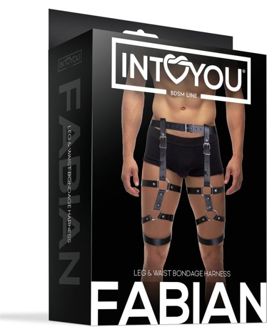 Intoyou Bdsm Line Regulējama Fabian kāju un jostasvietas drošības josta