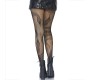 Leg Avenue Hosiery LEG AVENUE - ЧУЛКИ СЕТОЧНЫЕ ЗМЕИ ЧЕРНЫЕ