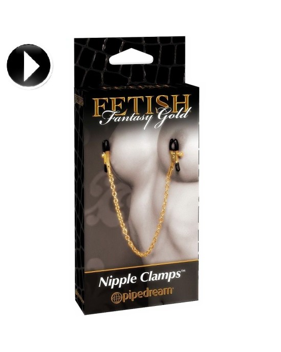 Fetish Fantasy Gold NIPPLE CLAMPS