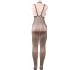 Queen Lingerie FISHNET SHEER OPEN CROTH BODYSTOCKING S-L