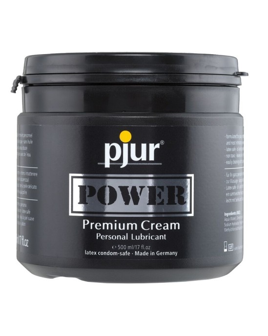 Pjur POWER PREMIUM CREAM LUBRICANT 500 ML