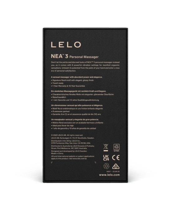 Lelo NEA 3 Stimulējošs vibrators zils