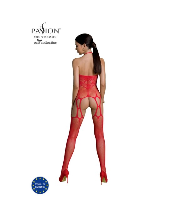 Passion Woman Bodystockings PASSION - EKO KOLEKCIJA BODYSTOCKING ECO BS002 RED