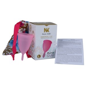 Nina Kikí NINA CUP MENSTRUAL CUP SIZE PINK L