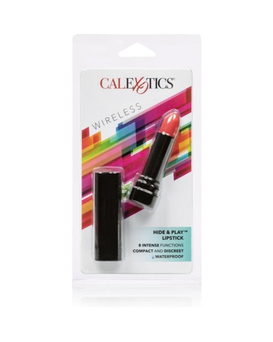 California Exotics CALEX HIDE & PLAY sarkans LIPSTICK STIMULATOR