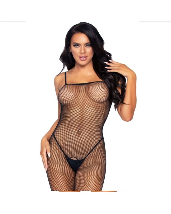 Leg Avenue Bodystockings LEG AVENUE - BODYSTOCKING FISHNET WITH OPENING