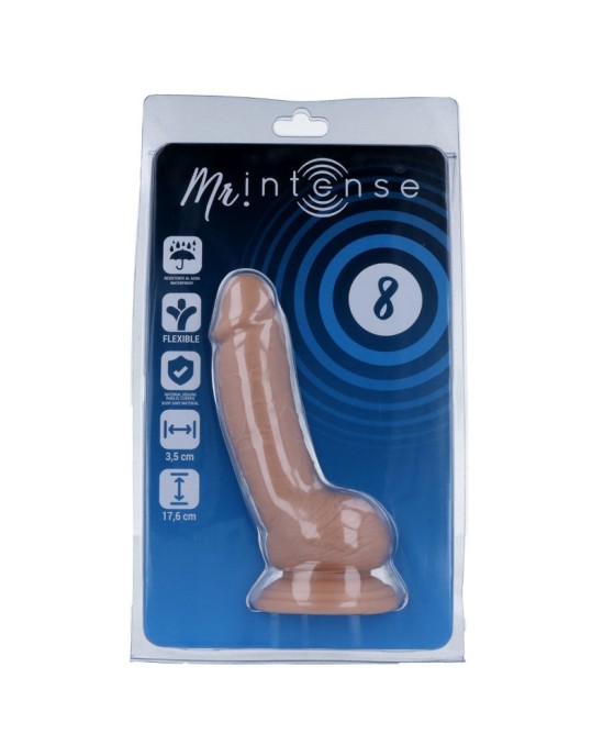 Mr. Intense MR INTENSE - 8 РЕАЛИСТИЧЕСКИХ ПЕТУХОВ 17,6 -O- 3,5 СМ