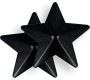 Coquette Accessories COQUETTE CHIC DESIRE - BLACK STARS NIPPLE COVERS