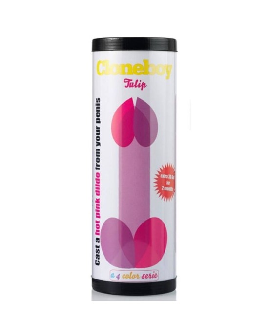Cloneboy DILDO TULPI INTENSE ROZĀ
