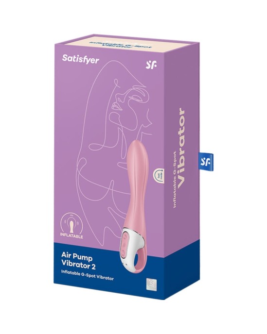 Satisfyer Vibrator SATISFYER - ВИБРАТОР ВОЗДУШНОГО НАСОСА 2 ANCIENT rozā