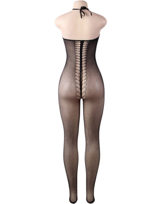 Queen Lingerie HALTER NECK BODYSTOCKING S-L