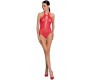 Passion Woman Bodystockings PASSION WOMAN BS088 RED BODYSTOCKING ONE SIZE