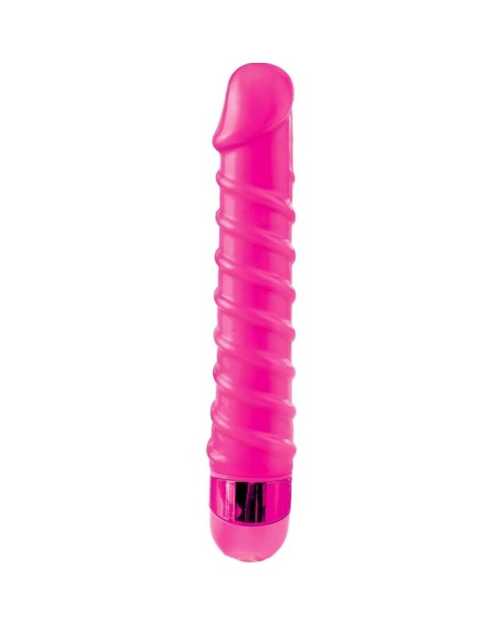 Classix CANDY TWIRL VIBRATING MASSAGER 16.5 CM PINK