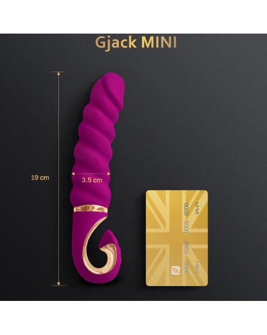 G-Vibe GVIBE - МИНИ-СИЛИКОНОВЫЙ ВИБРАТОР GJACK СЛАДКАЯ МАЛИНА