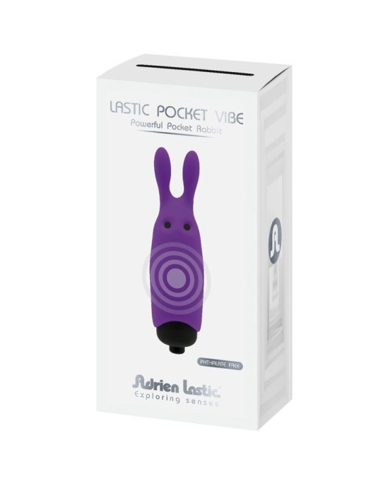 Adrien Lastic LASTIC POCKET VIOLET RABIT VIBRATOR