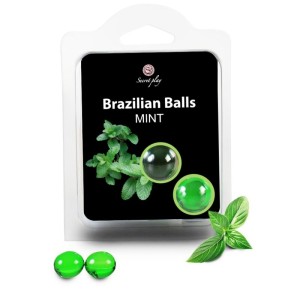 Secretplay Cosmetic SECRETPLAY - 2 BRAZILIAN BALLS MINT