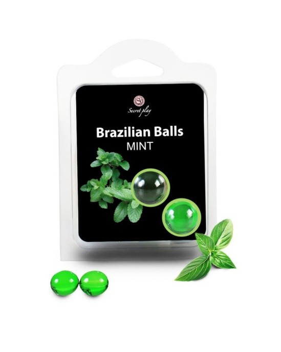 Secretplay Cosmetic SECRETPLAY - 2 BRAZILIAN BALLS MINT