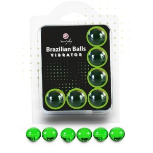 Secretplay Cosmetic SECRETPLAY - 6 BRAZILIAN BALLS VIBRATORS