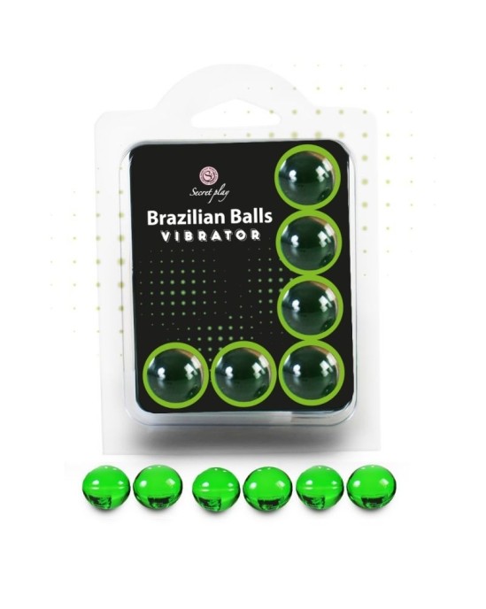 Secretplay Cosmetic SECRETPLAY - 6 BRAZILIAN BALLS VIBRATORS