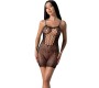 Passion Woman Bodystockings PASSION - BS096 BLACK BODYSTOCKING ONE SIZE