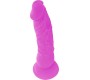 Diversia FLEXIBLE VIBRATING Dildo 21 CM - violets