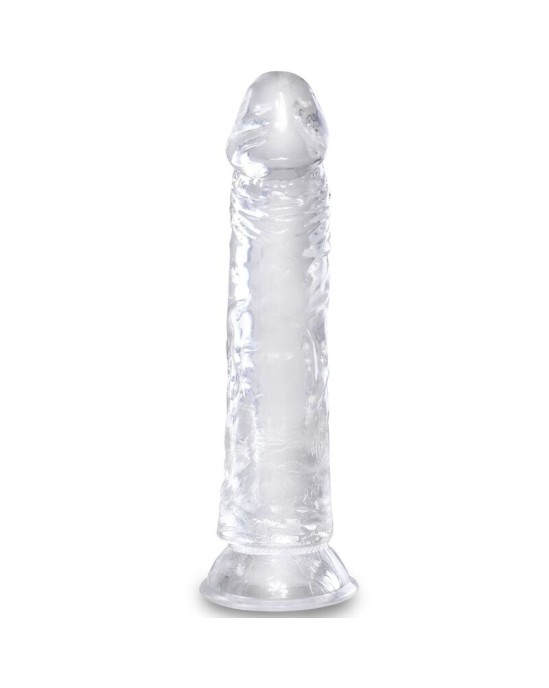 King Cock CLEAR REALISTIC PENIS 19.7 CM TRANSPARENT