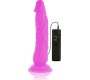 Diversia FLEXIBLE VIBRATING Dildo 21 CM - violets