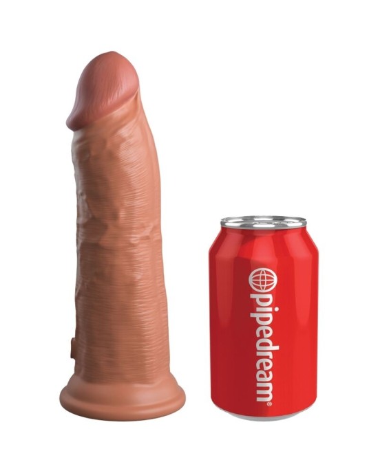 King Cock ELITE - REALISTIC SILICONE DILDO 20.3 CM CARAMEL