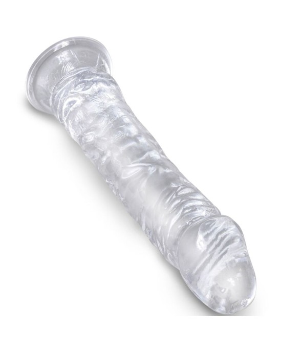 King Cock CLEAR REALISTIC PENIS 19.7 CM TRANSPARENT