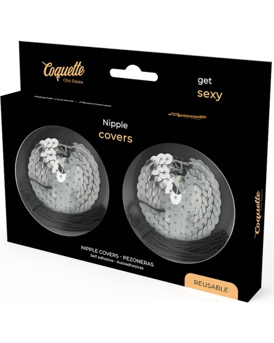 Coquette Accessories COQUETTE CHIC DESIRE - SUDRABA NIPPĻA VĀCIJA