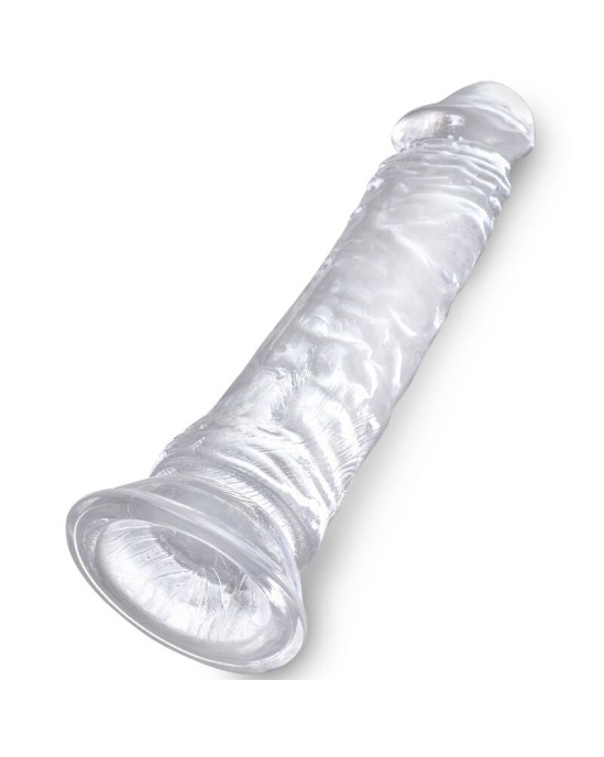 King Cock CLEAR REALISTIC PENIS 19.7 CM TRANSPARENT