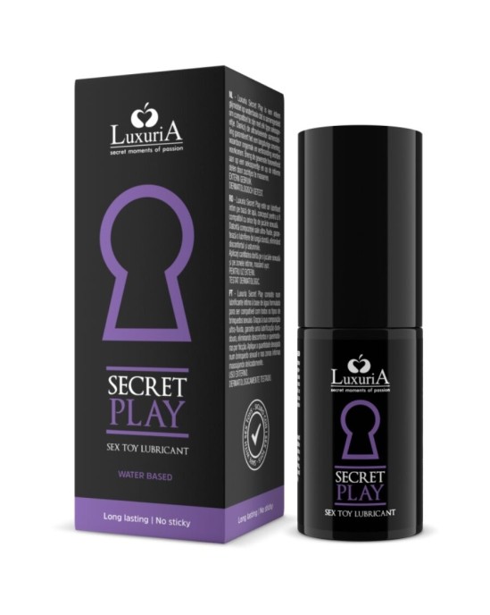 Intimateline Luxuria LUXURIA SECRET PLAY SEX TOYS LUBRIKANTS 30 ML