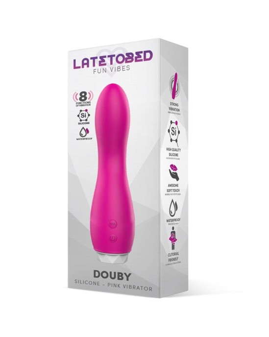 Latetobed Douby Vibe Silicone Pink