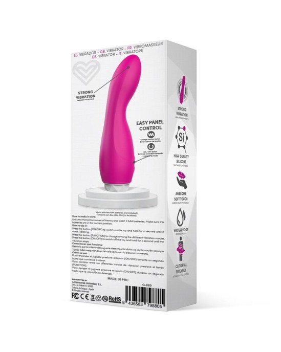 Latetobed Douby Vibe Silicone Pink