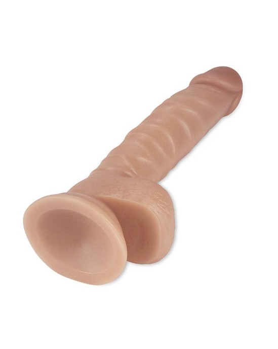 Lovetoy Dildo Real Extreme with Vibration 8.5 Flesh