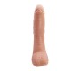 Baile Alex Curved Dildo with Testicles G-Spot Suction Cup Flesh