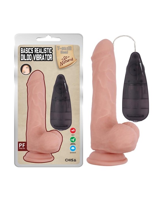 Chisa Reālistisks vibrējošs dildo pamati Reālistisks 7.8