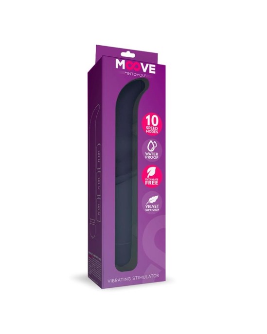 Moove Vibe Stimulator G-spot 10 functions Purple