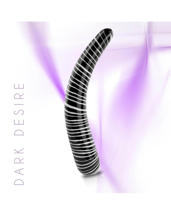 Feelztoys Glazz Glass Dildo Dark Desire