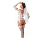 Amorable Rimba Wedding Basque Set White