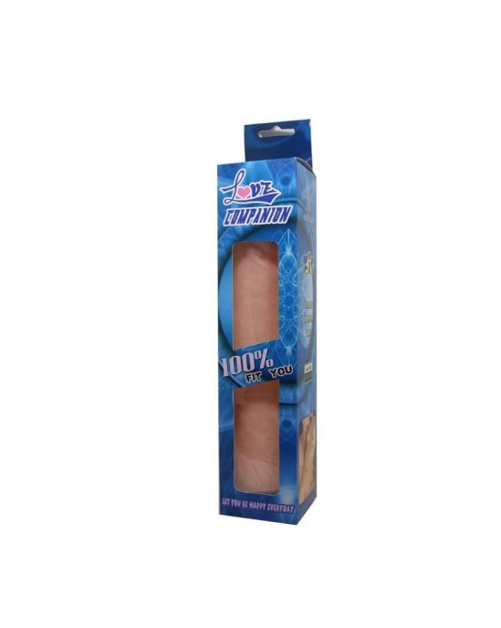 Baile Dildo con Ventosa Color Natural 21 cm