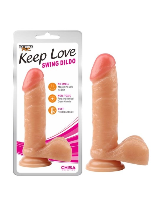 Chisa Dildo šūpoles 20 x 4,1 cm Mīkstums