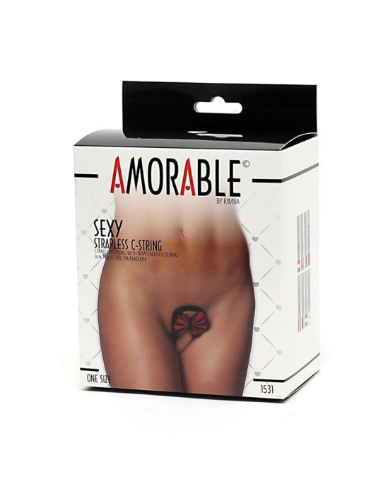 Amorable Viena izmēra C-string bez siksnām