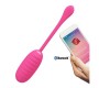 Prettylove Kirk Vibrating Egg ar Movil APP silikona USB