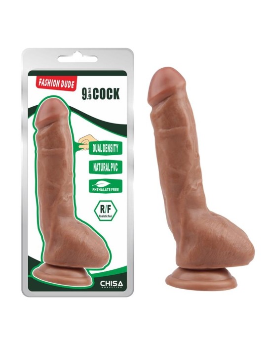 Chisa Dildo Dual Density Fashion Dude 23 x 4.3 cm Latin