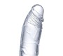 Glazed Reālistisks dildo kristāla materiāls 21,5 cm