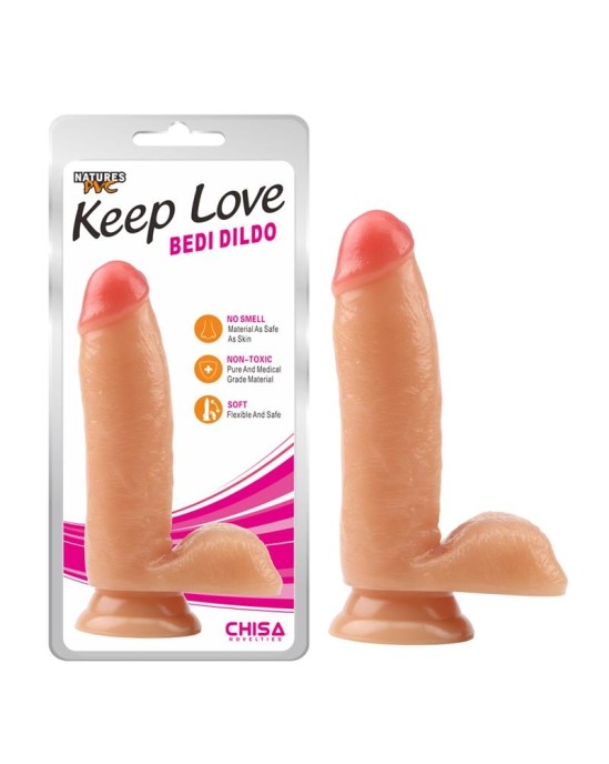 Chisa Dildo Bedi 17 x 3.6 cm Flesh