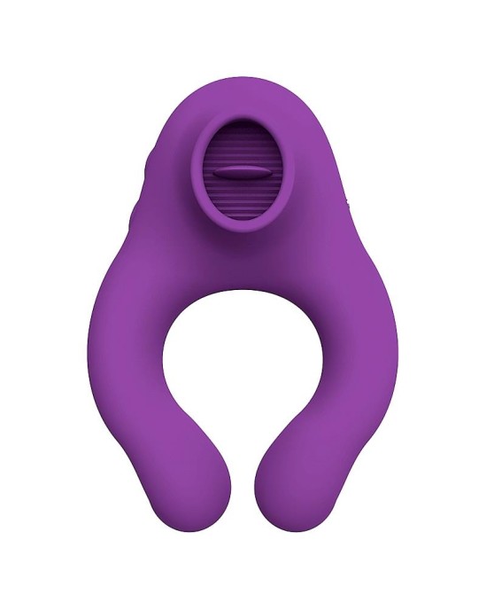 Action Fenda Vibrating Ring with Licking Tongue and Remote Control 3 Motors Magnetic USB