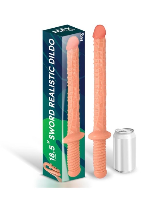 Max & Co Blade Realistic Dildo Sword 18.5 Flesh