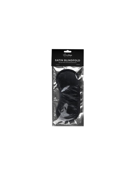 Easytoys Black Satin Eye Mask